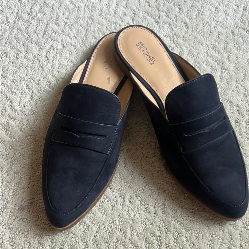 Michael Kors Black Loafers Slip-Ons